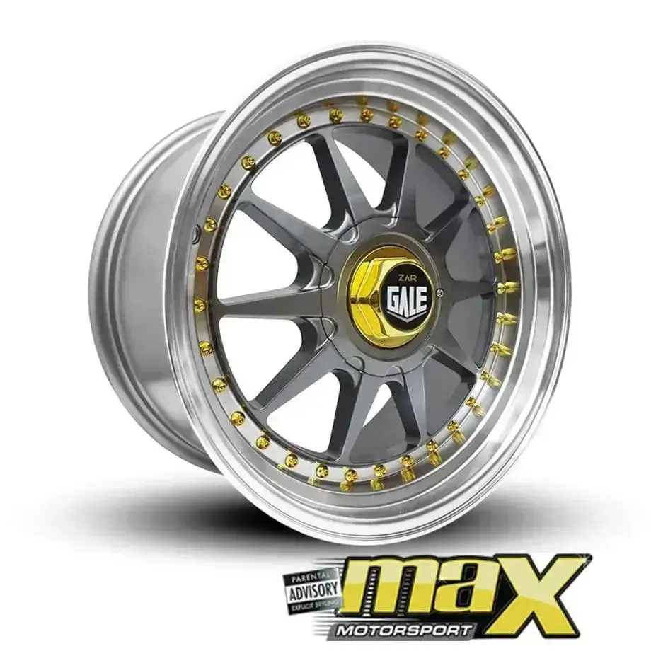 15 Inch Mag Wheel - Mx1214-G4 Gale Ewing Style Wheel (4X100 / 5X100 Pcd) 1