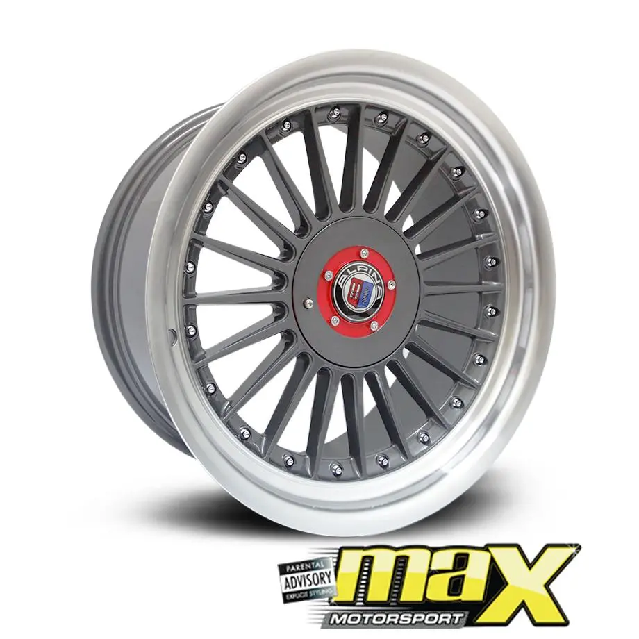 17 Inch Mag Wheel - Mx7307 Alpin Wheel - 4X100 / 5X100 Pcd 1
