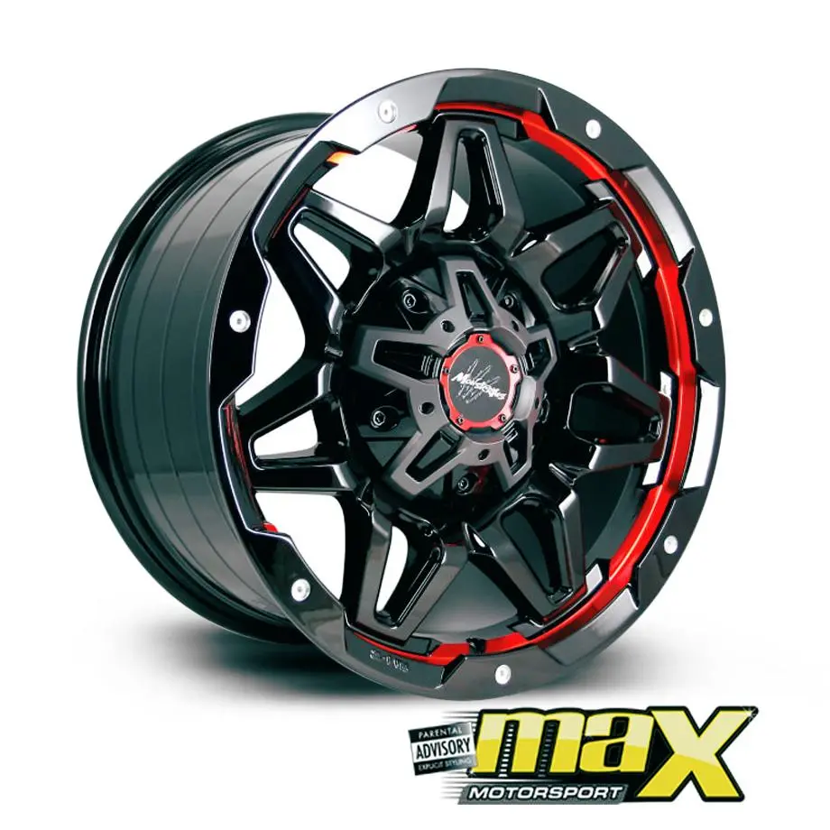 17 Inch Mag Wheel -  Monsterims Mor-10 Viva Mx1095 Bakkie Wheels (6X139.7 Pcd) 1