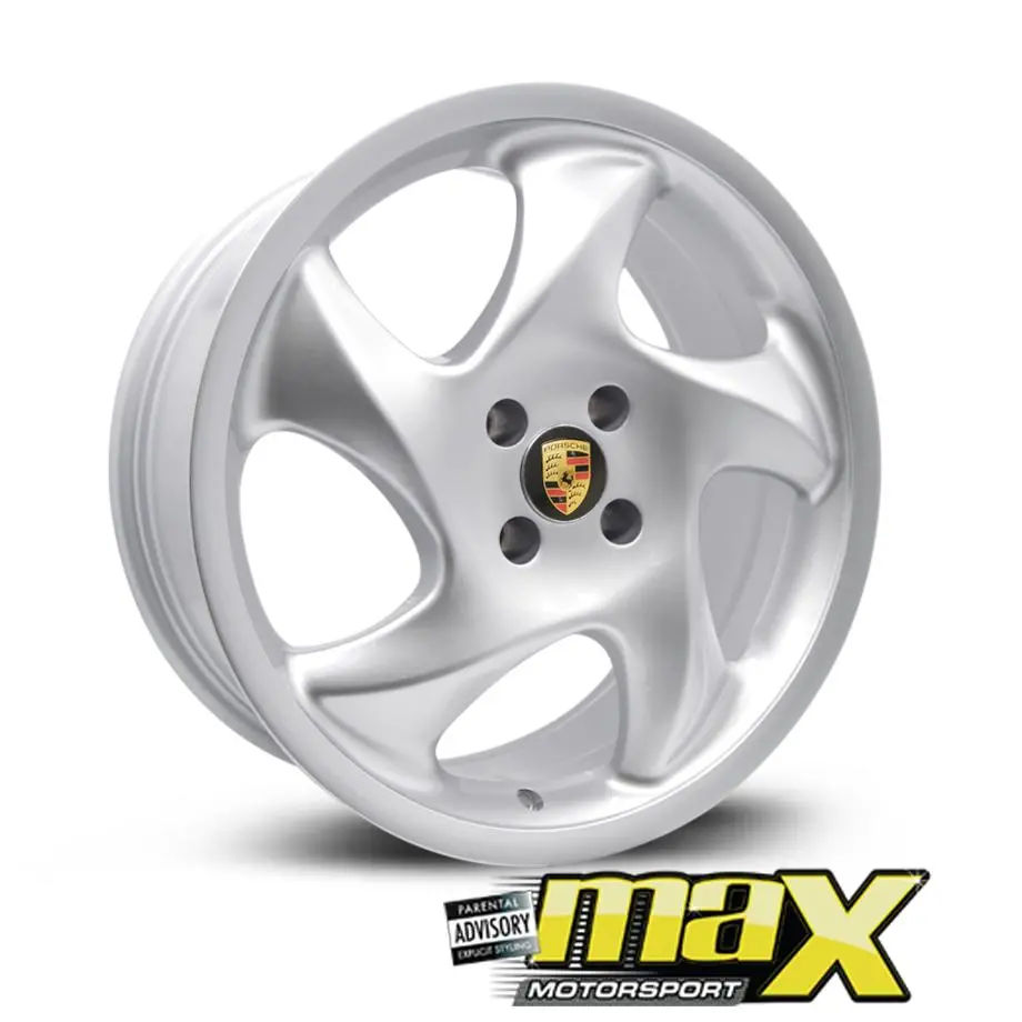 17 Inch Mag Wheel - Porsche Cup Mx963 Replica Wheels 4X100 Pcd 1
