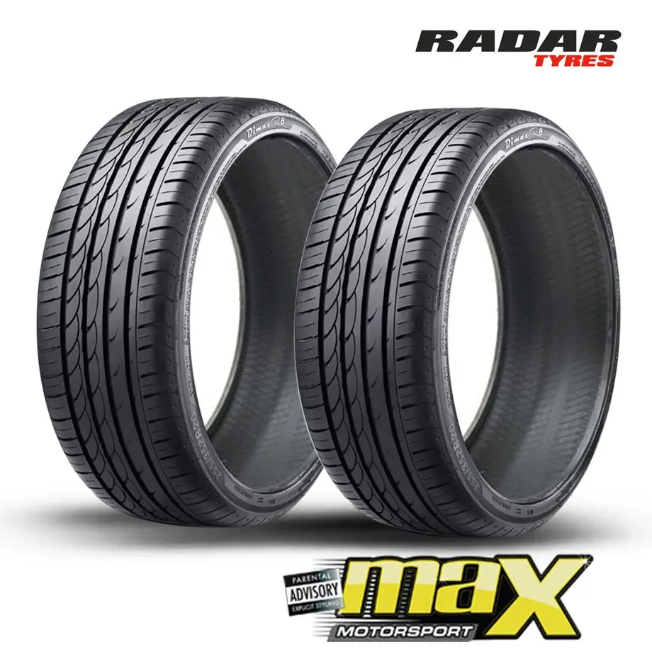 17 Inch Tyres - Radar  Dimax (205/40/17) 1