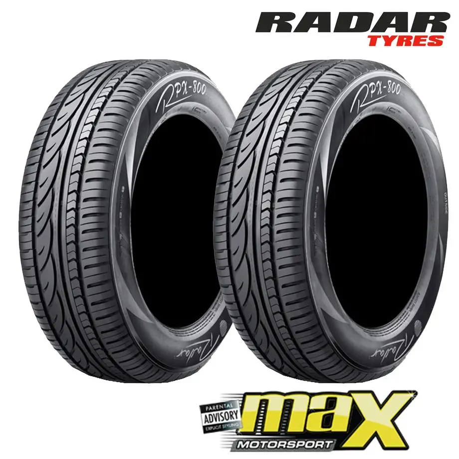 17 Inch Radar Rpx 800 81W Xl Stretch Tyre - (195/40/17) 1