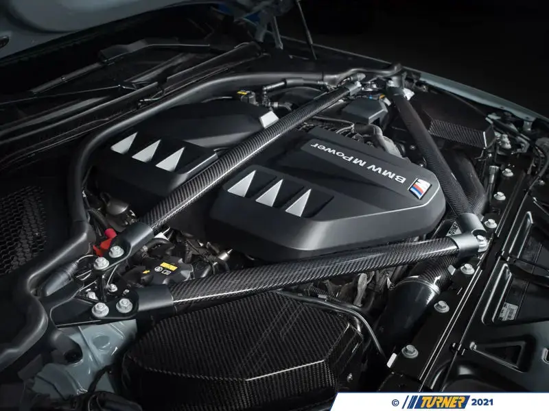 Turner Motorsports Carbon Fiber Strut Brace - Bmw G80 M3 / G82 M4 1
