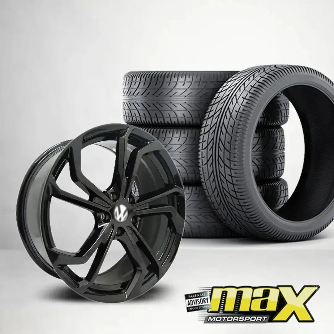 18 Inch Mx8389 Golf 7 Tcr Style Wheel & Tyre Combo (5X112 Pcd) 1