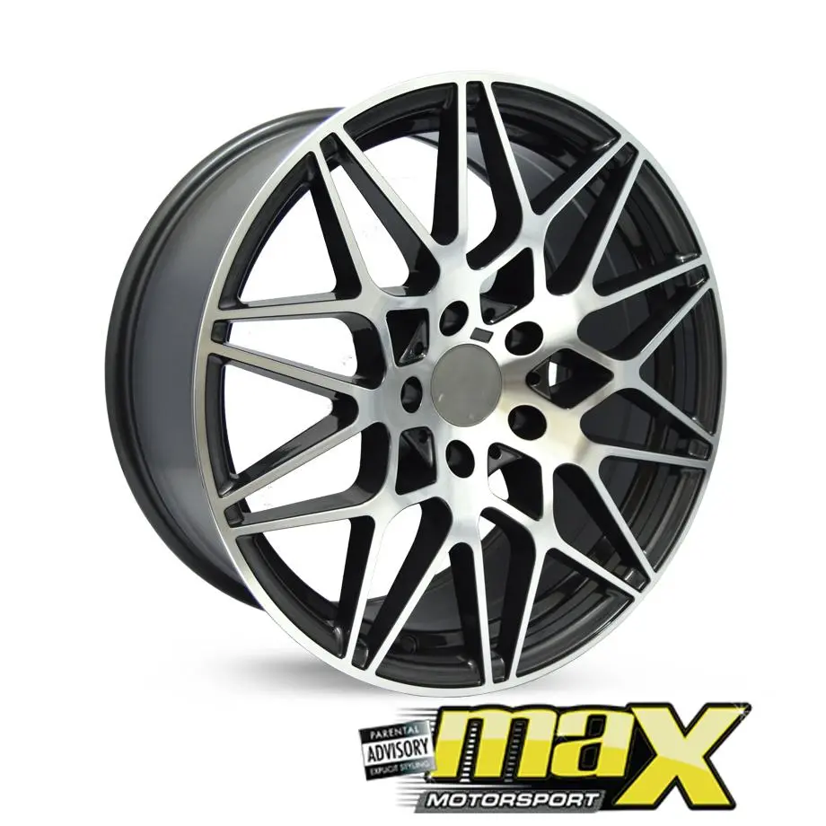 18 Inch Mag Wheel - Mx1357 Bm M4 Gts Style Wheels - 5X120 Pcd 1