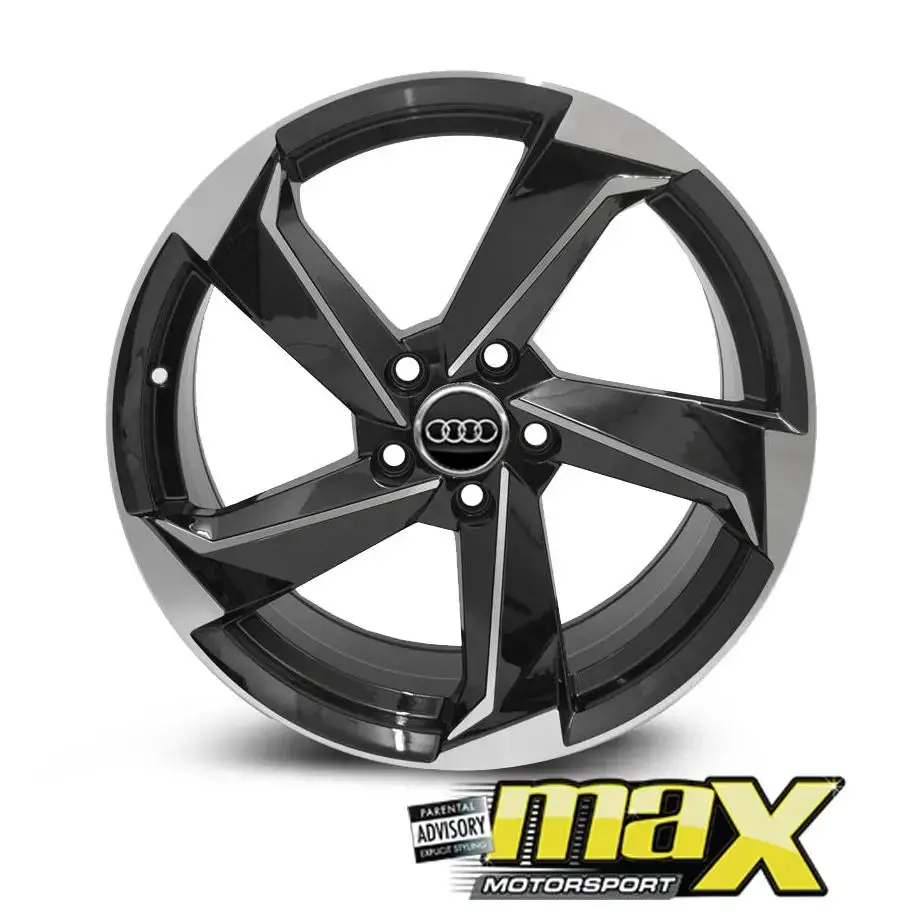 18 Inch Mag Wheel - Mx1953 Ttrs Style Wheels - 5X112 Pcd 2