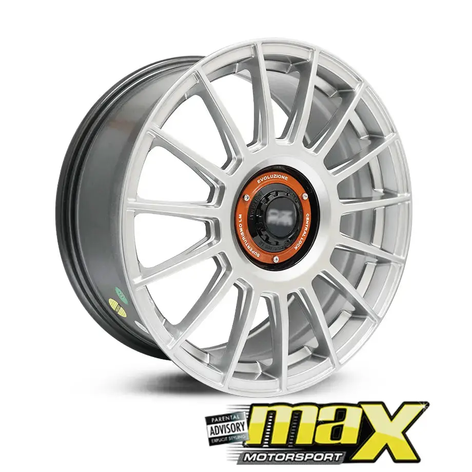 18 Inch Mag Wheel - Mxrt517 Superturismo Style Wheel - 5X100 / 5X114.3 Pcd 1