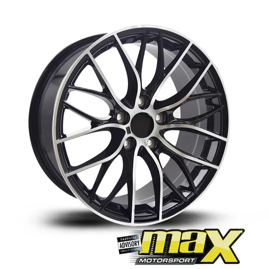 18 Inch Mag Wheel - Mx549 Bm Style Wheels 5X120 Pcd (Narrow & Wide) 1