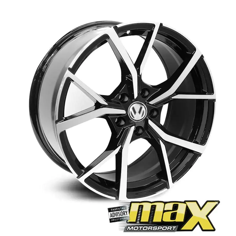 18 Inch Mag Wheel - Mx2385 Golf 8R Style Wheels - 5X112 Pcd 1