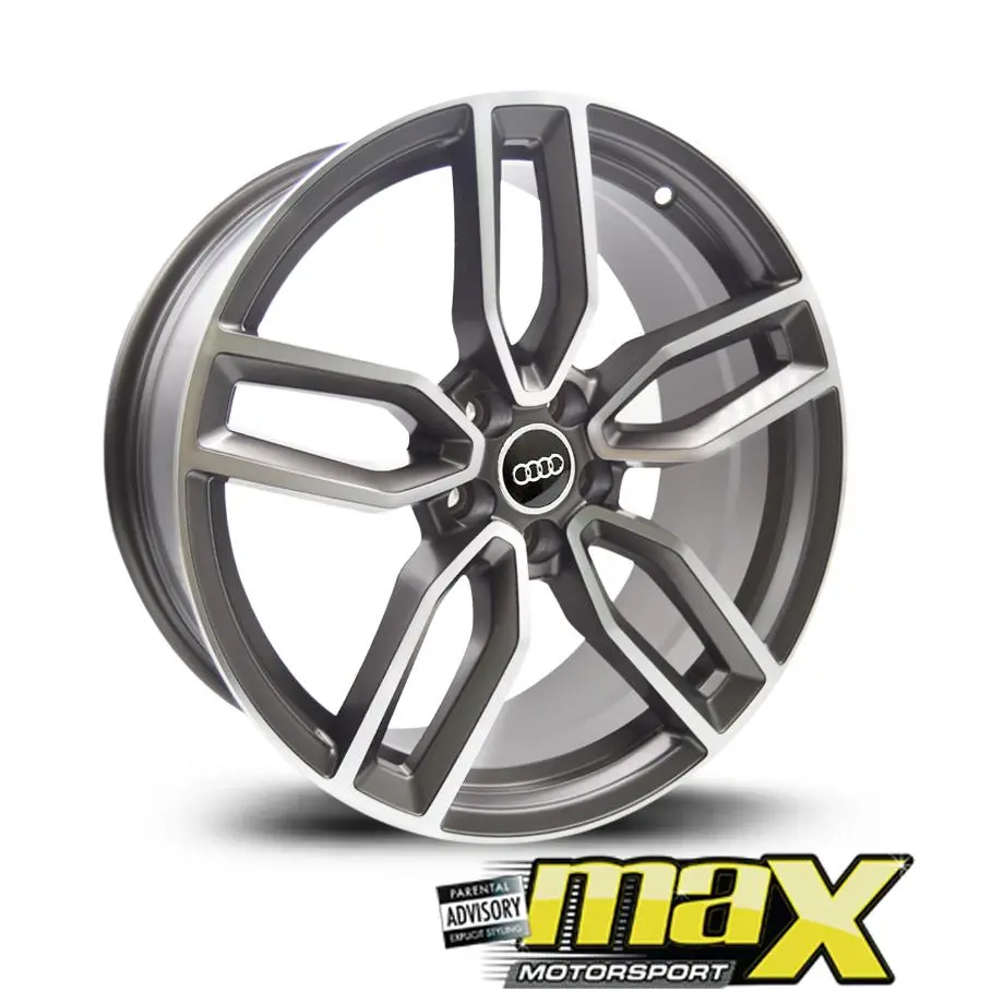 18 Inch Mag Wheel - Mx987 Audi S3 Style Replica Wheel (5X100 Pcd) 1