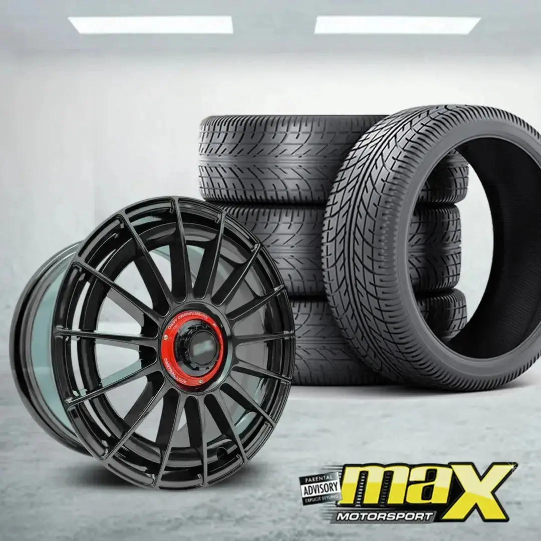 19 Inch Mx2005-19Gb Superturismo Aero Style Wheel & Tyre Combo - 5X100 / 5X112 Pcd 1
