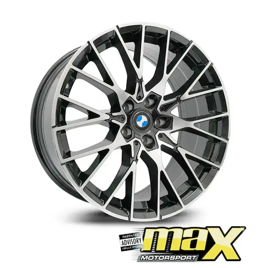 19 Inch Mag Wheel - Mx806 Bm M2 Competition Style Wheels - 5X112 Pcd (Narrow & Wide) 1