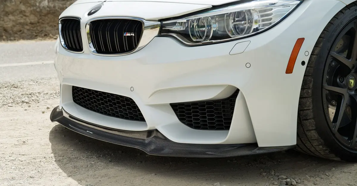 Vorsteiner Bmw F8x M3/M4 Vrs Gts Aero Front Spoiler Carbon Fiber Pp 1X1 Glossy 1