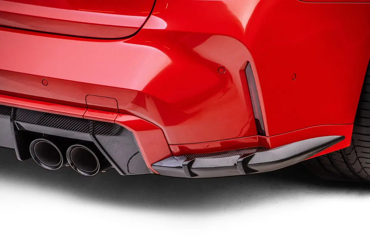 Sterckenn Bmw M3 (G80) Carbon Fiber Rear Bumper Inserts 1