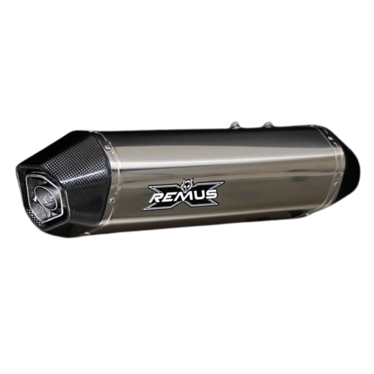 Hexacone & Black Hawk - Slip On Exhaust For Ktm 1050 Adventure & 1190 Adventure/R & 1290 Super Adventure — Racing + Silencer Black 1