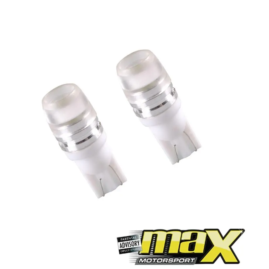 2 Smd T10 Ice White Wedge Type Park Bulbs 1