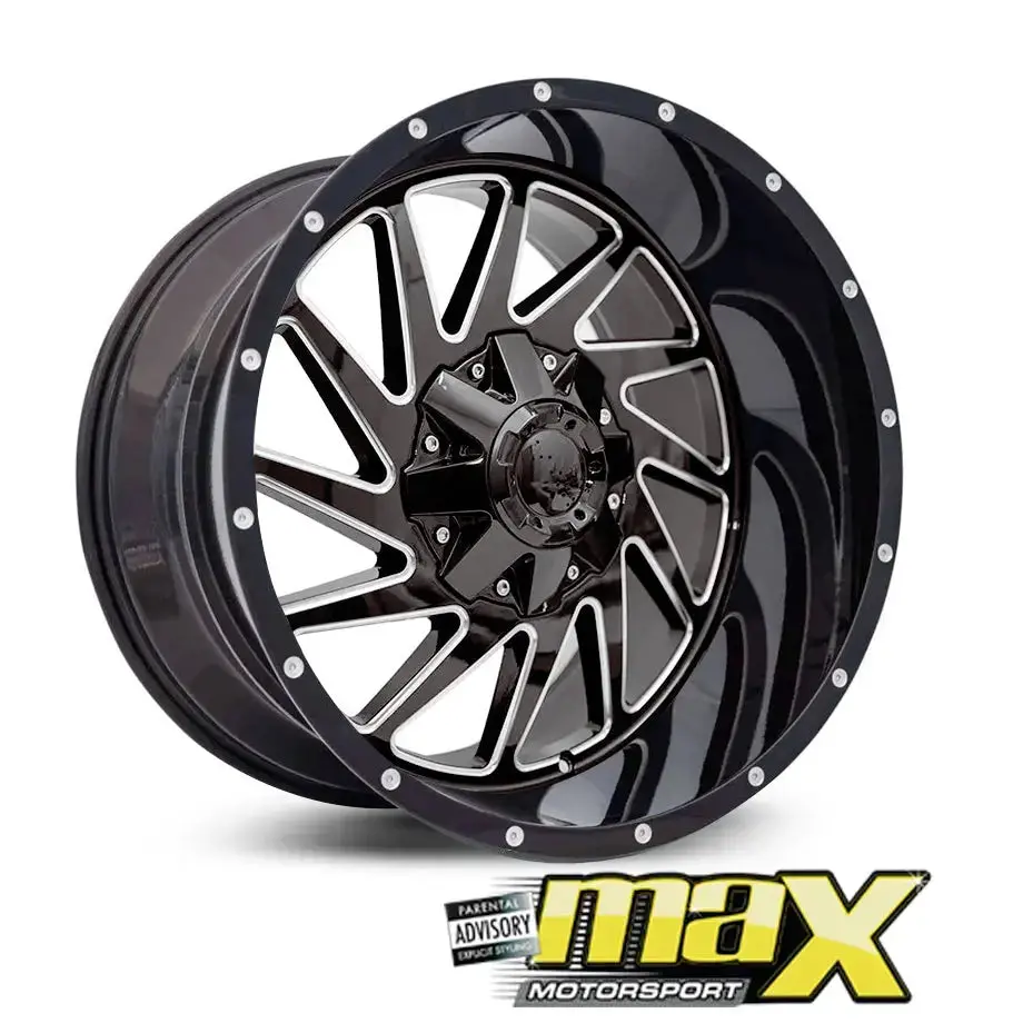20 Inch Mag Wheel - Mxjh109 12J Bakkie Wheel (6X139.7 Pcd) 1