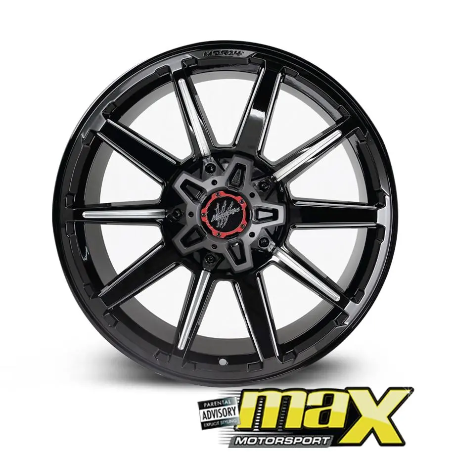 20 Inch Mag Wheel - Monsterims Mor-14 Javelin Mx1132 Bakkie Wheels (6X139.7 Pcd) 2