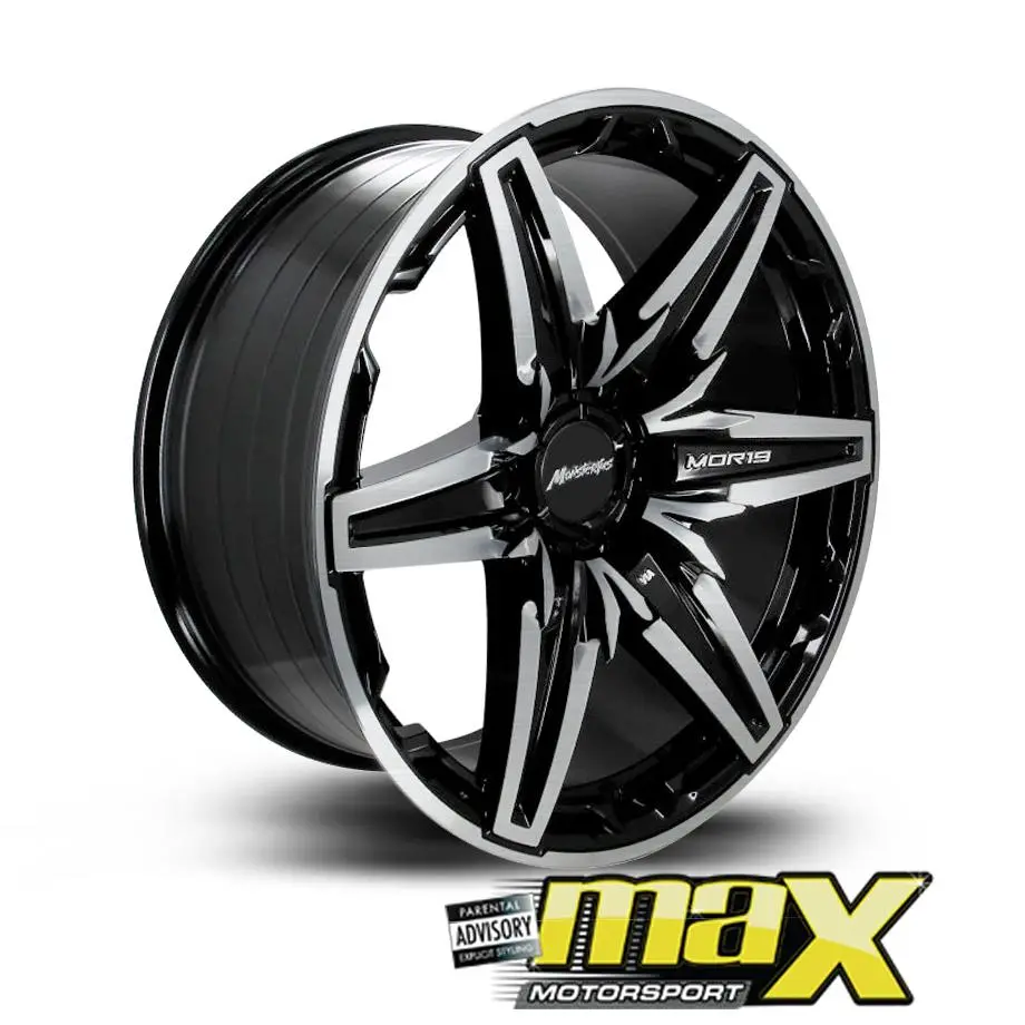 20 Inch Mag Wheel -  Monsterims Mor-19 Fantasia Mxja068 Bakkie Wheels (6X139.7 Pcd) 1