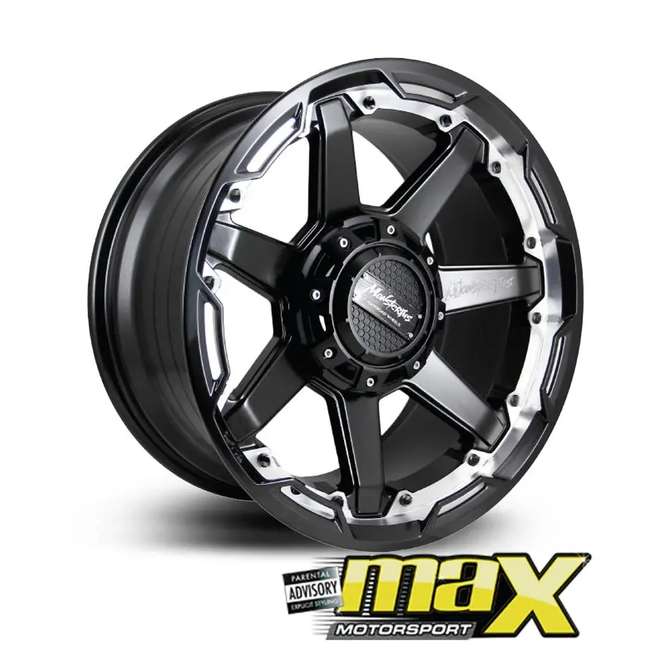 20 Inch Mag Wheel -  Monsterims Mor-7 Pahlawan Mx773 Bakkie Wheels (6X139.7 Pcd) 1
