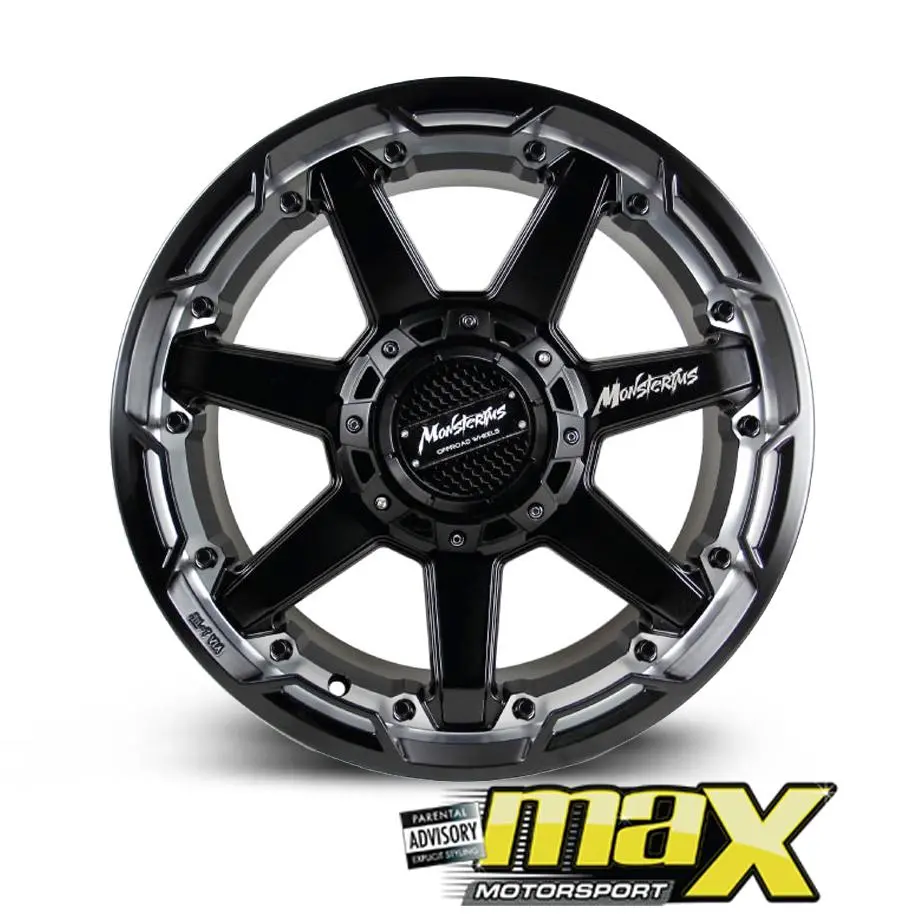 20 Inch Mag Wheel - Monsterims Mor-7 Pahlawan Mx773 Bakkie Wheels (6X139.7 Pcd) 2