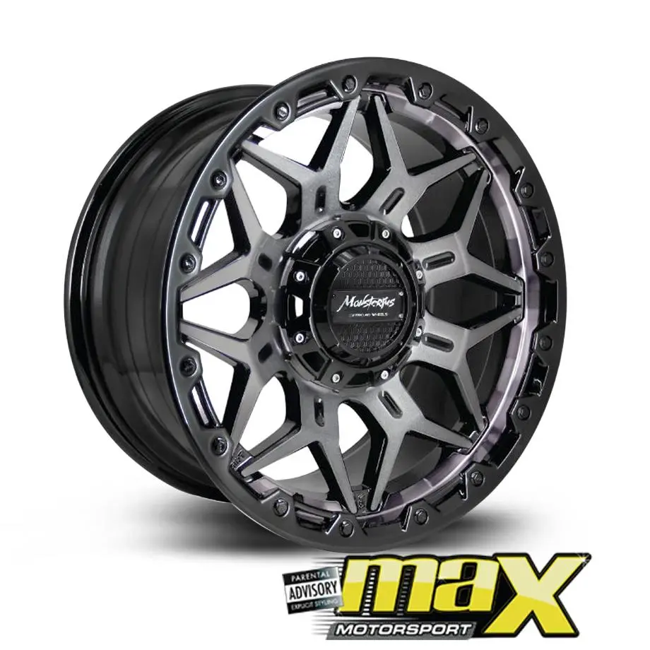 20 Inch Mag Wheel -  Monsterims Mor-8 Shockwave Mx1068 Bakkie Wheels (6X139.7 Pcd) 1