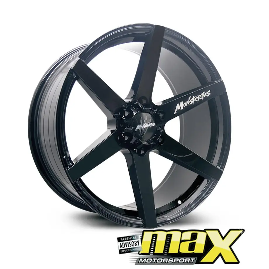 20 Inch Mag Wheel -  Monsterims Mor-Sp1 Mx6006c Bakkie Wheels (6X139.7 Pcd) 1