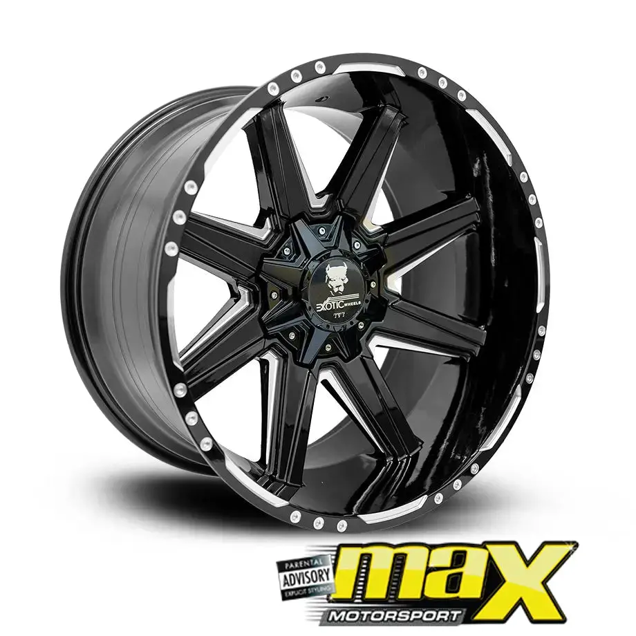 22 Inch Mag Wheel - Mx999 12J Bakkie Wheel (6X139.7 Pcd) 1