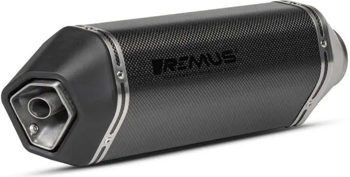 Vespa Gts 300 Hpe 19- Racing Notte Slip-On Silencer, Carbon 1