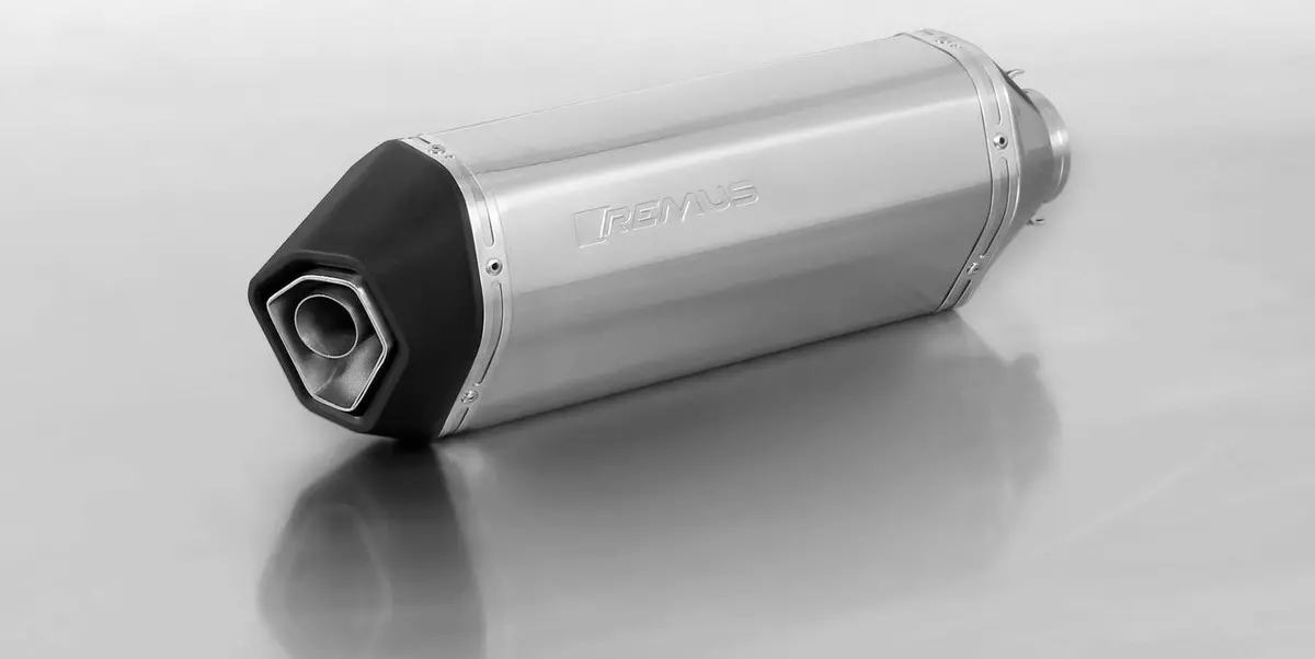 Vespa Primavera/Sprint 125 3V, Sport Silencer, Stainless Steel 1