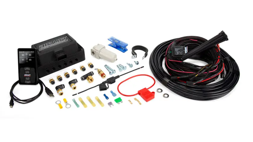 Air Lift Performance 3P Air Management System With 1/4" Fnpt Ports (1/4" Air Line, No Tank, No Compressor) 1