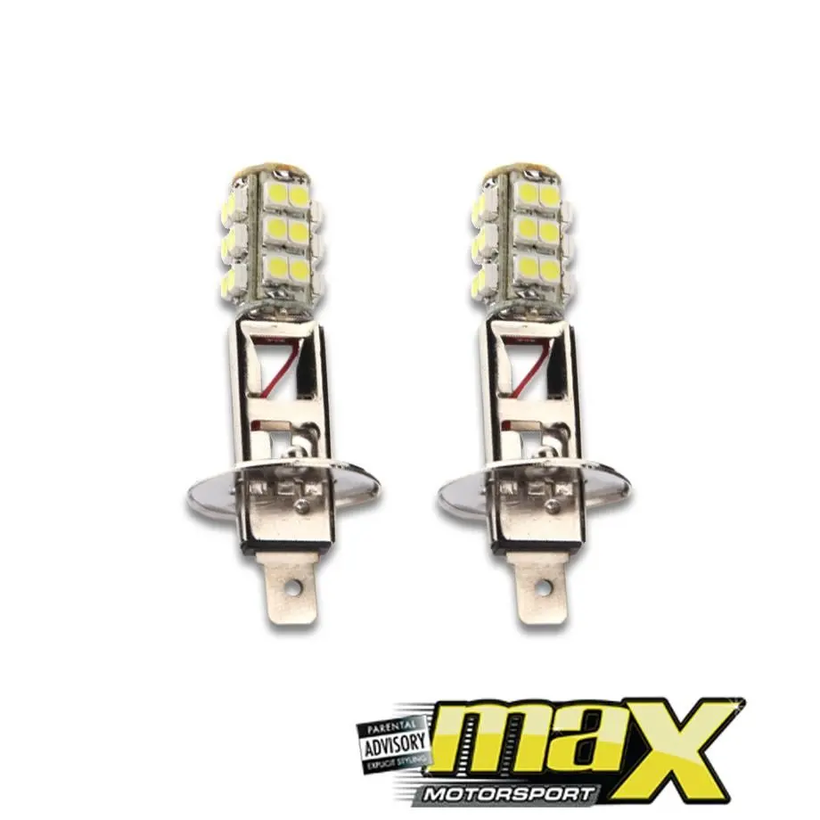 28 Smd Led H1 Bulbs 1