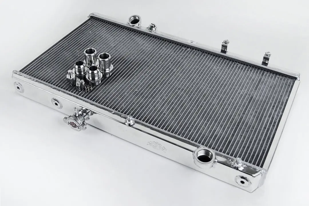 Honda Civic 92-00 / Acura Integra 94-01 K-Swap Radiator W/ Adjustable -16 Or Slip-On 1