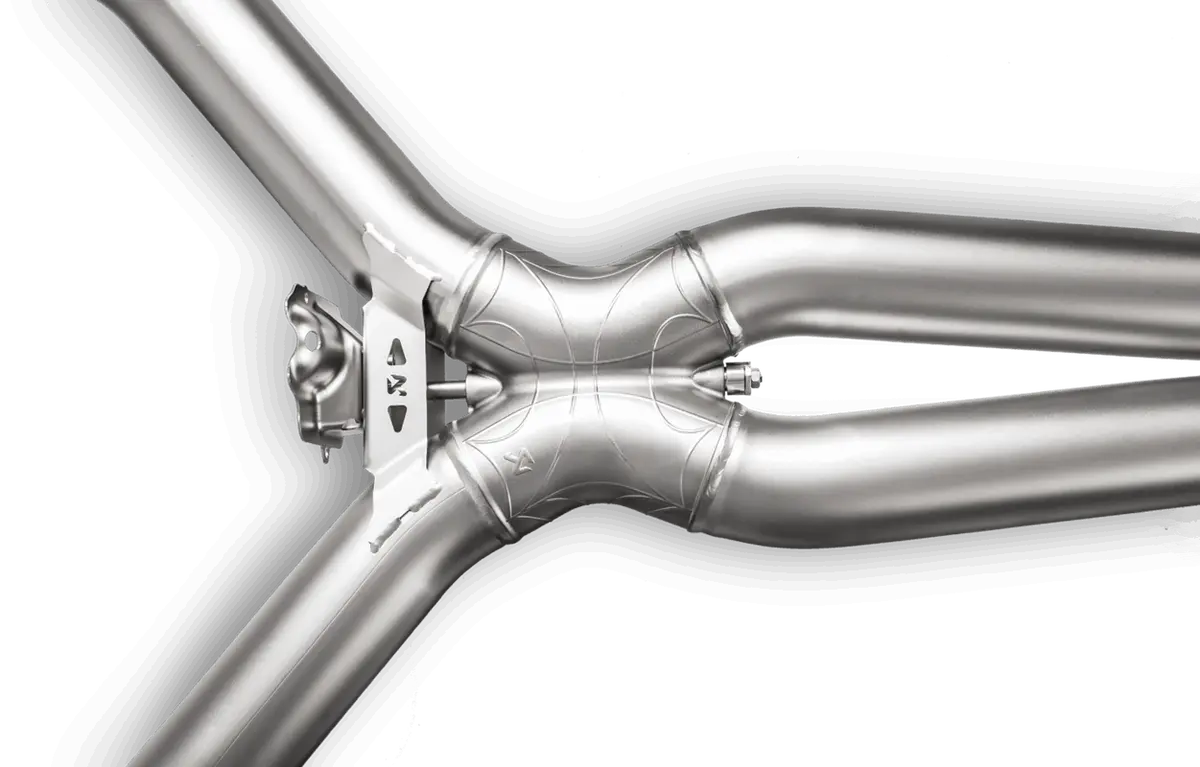 Mercedes-Amg C 63 Coupé / Estate / Sedan (C205 / S205 / W205) | Akrapovic | Evolution Link Pipe Set (Titanium) 1