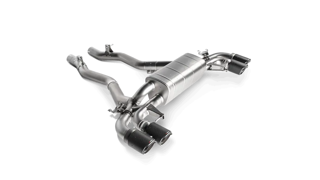 Akrapovic 2018 Bmw M5 (F90) Slip-On Line (Titanium) (Req. Tips) 1