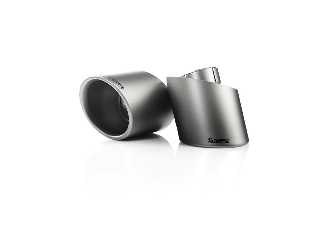 Abarth 500 / 500C / 595 / 595C / 595C Pista / Competizione / Turismo | Akrapovic | Tail Pipe Set (Titanium) 1