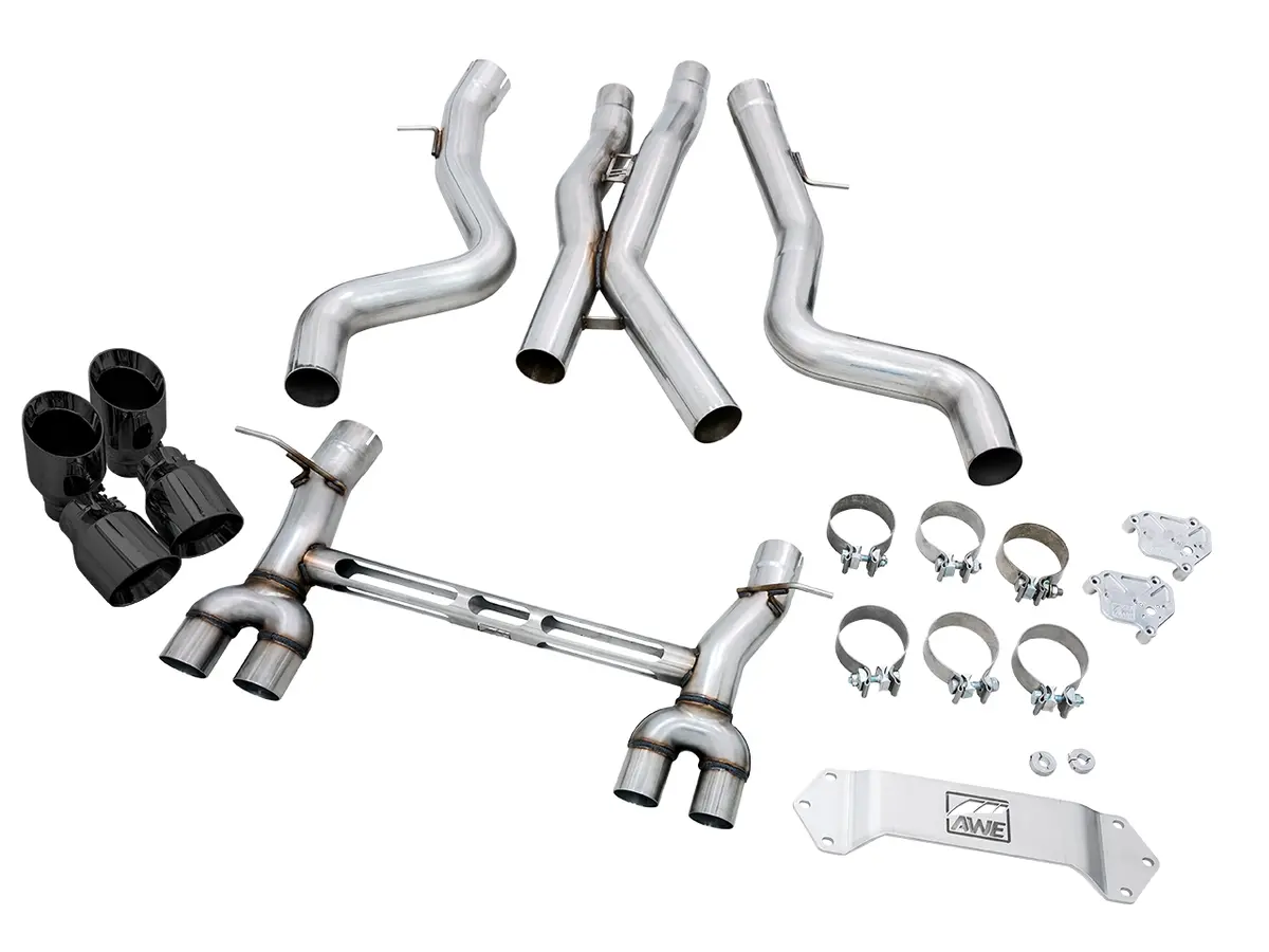 Awe Gen2 Track Edition Catback Exhaust For Bmw F80 M3 & F82 M4 2