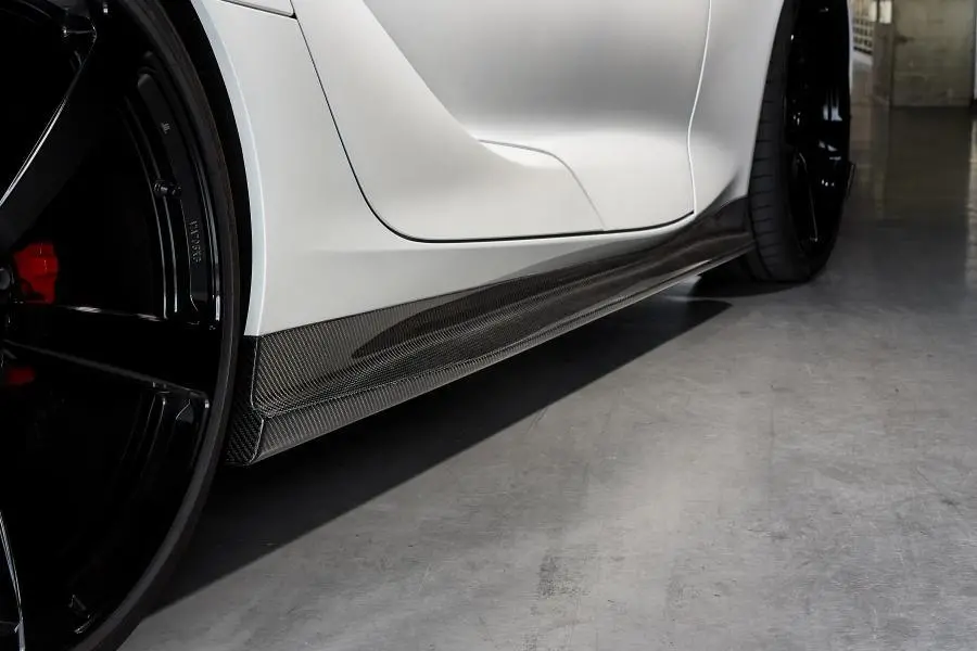3D Design Toyota A90 Supra Carbon Fiber Side Skirts 1