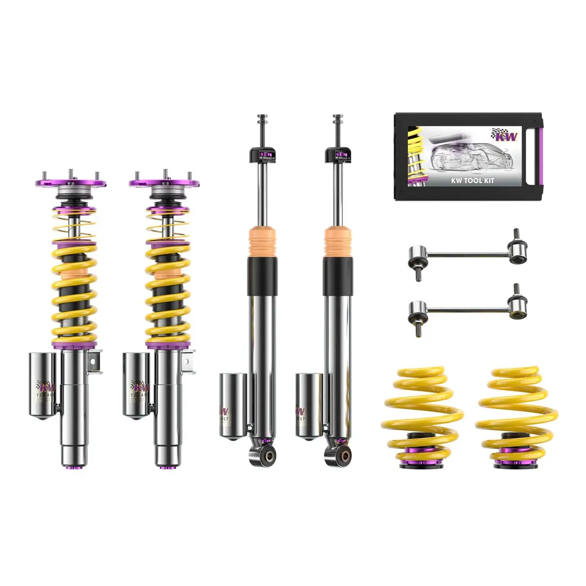 Kw Coilover Suspension V3 Clubsport With Top Mounts – Track Performance For Bmw E46 M3 1998–2007 1