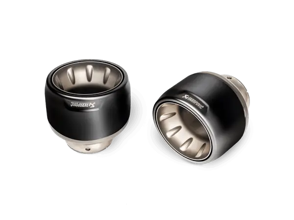 Porsche 718 Cayman Gt4 / Gts 4.0 / Boxster Gts 4.0 | Tail Pipe Set (Black Titanium) 1