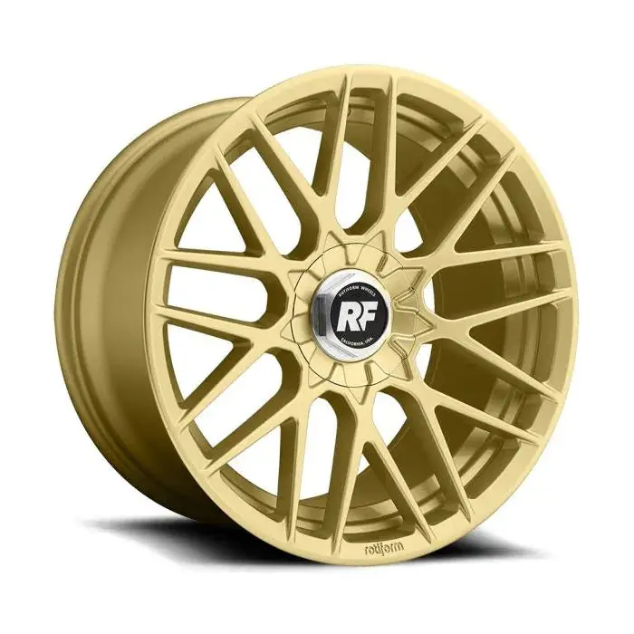 Rotiform Rse - 19" Gold Finish 10J Alloy Wheels 1