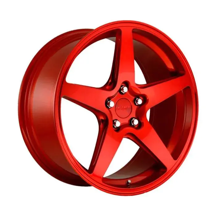 Rotiform Wgr - 19"X9.5J 5X112 Et35 Alloy Wheels Candy Red Finish 1
