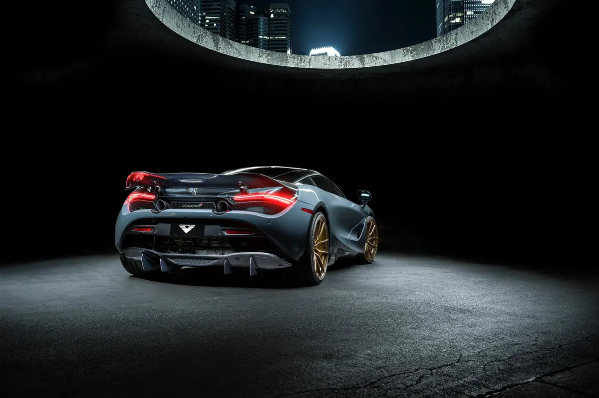Vorsteiner Mclaren 720S Silverstone Aero Active Wing Blade Carbon Fiber Pp 2X2 Glossy 1