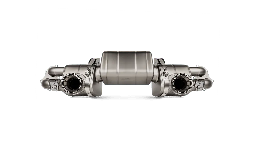 Akrapovic  2020+ Porsche Cayman Gt4 (718) Slip-On Line W/Titanium Tips 1