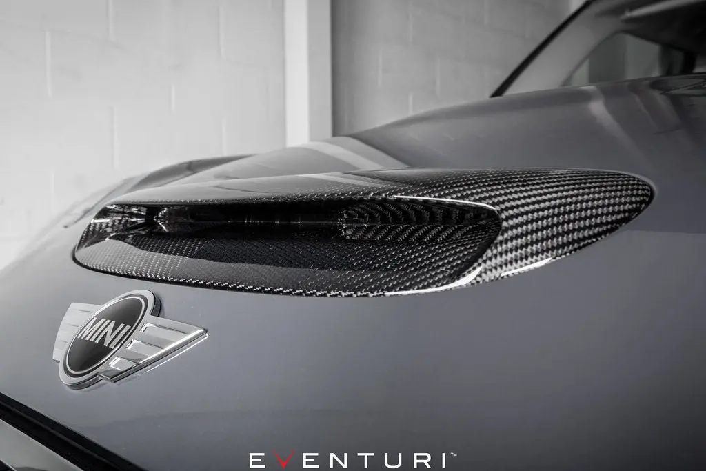 Eventuri F56 Lci Mini Cooper S Plastic Intake With Carbon Scoop 1