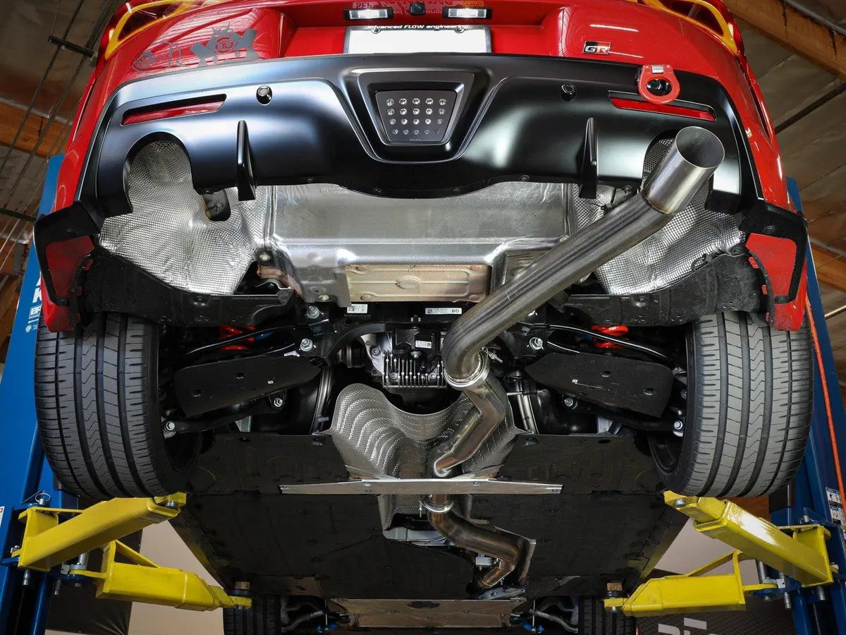 Afe Takeda 3.5In Single Exit Cat-Back Exhaust System A90 Mkv Toyota Supra 1