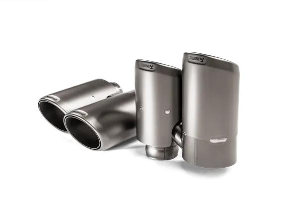 Porsche Cayenne / E-Hybrid / S / Turbo / Gts / Turbo S E-Hybrid (536.1) | Akrapovic | Tail Pipe Set (Titanium) 1