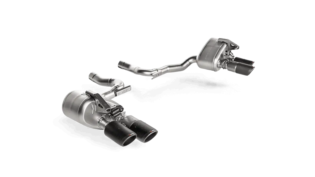 Akrapovic 2017 Porsche Panamera 4/Sport Turismo (971) Slip-On Race Line (Titanium) (Req. Tips) 1