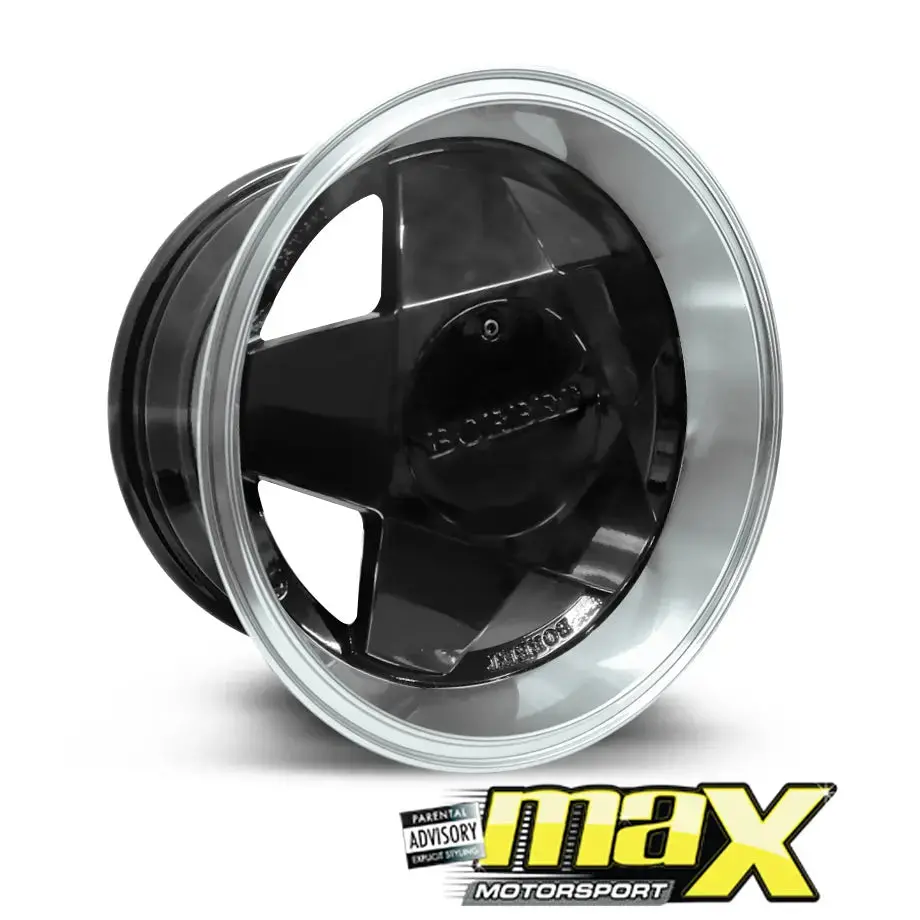 15 Inch Mag Wheel - Mx1216-G Bobet Style Wheel (4X100/4X108 Pcd) 1