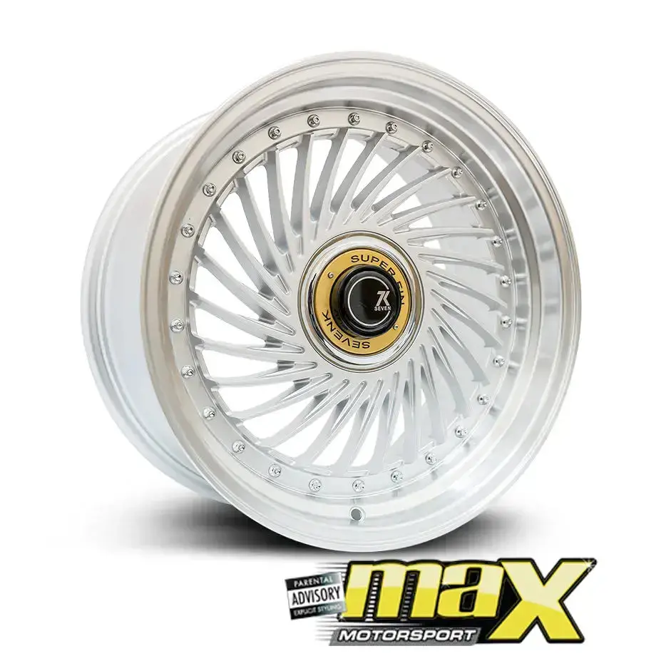17 Inch Mag Wheel - Mx1213-P Sevenk Twist Wheel (4X100 / 4X114.3 Pcd) 1